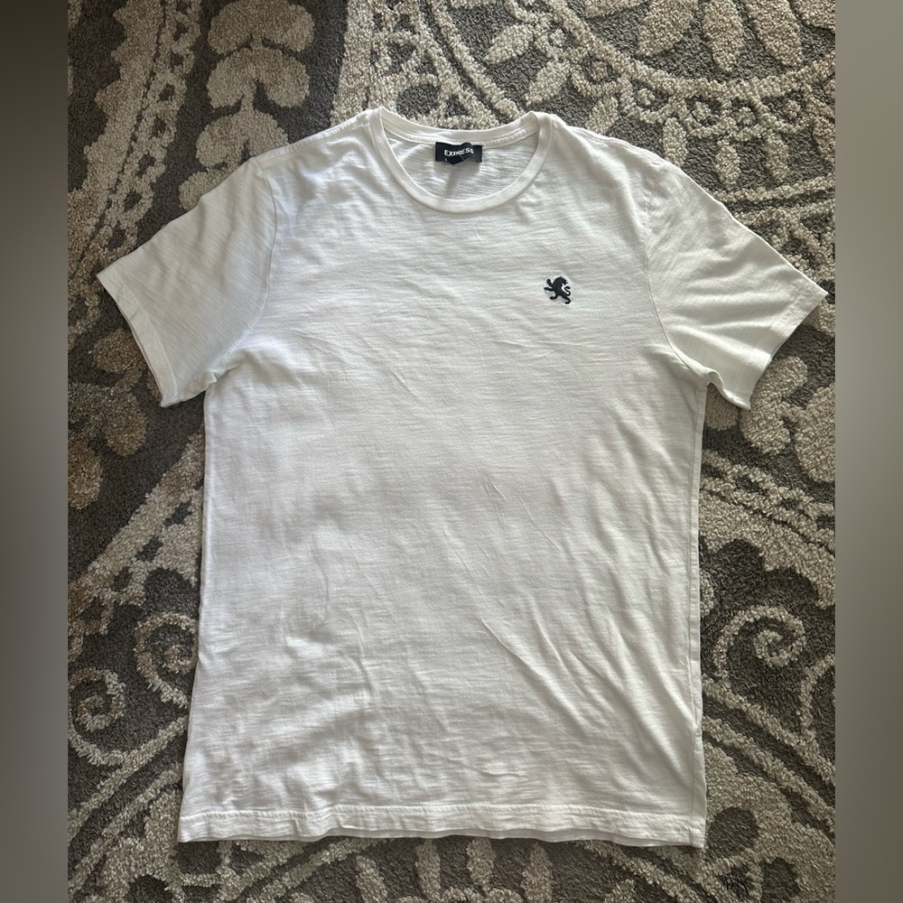 Express Mens T-Shirt Medium Crewneck Short Sleeve 100% cotton